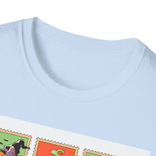 Load image into Gallery viewer, Halloween Themed T-Shirt, Unisex Softstyle Tee for Fall, Trick or Treat Shirt, Spooky Casual Wear, Halloween Party Apparel
