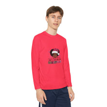 Load image into Gallery viewer, Christmas Kids Long Sleeve Tee, Just A Girl Who Loves Holiday Shirt, Children's Gift, Festive Youth Top, Winter Apparel
