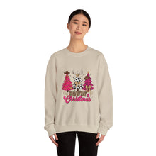 Load image into Gallery viewer, Festive Holiday Sweatshirt, Cozy Christmas Apparel, Unisex Crewneck, Cute Gift for Her/Him, Winter Wardrobe Essential, Seasonal Fashion

