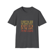 Load image into Gallery viewer, Playful Unisex T-Shirt for Candy Lovers - Funny Graphic Tee, Gift for Kids, Summer Wear, Trendy Statement Shirt, Halloween Outfit
