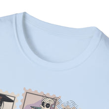 Load image into Gallery viewer, Literary Cat Lover T-Shirt, Fun Gift for Book Lovers, Cozy Reading Tee, Perfect for Birthdays, Cat-Themed Casual Wear
