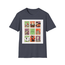 Load image into Gallery viewer, Halloween-Themed Unisex Softstyle T-Shirt: Spooky Fun for All Ages, Perfect for Parties, Celebrations, Trick or Treating, and Gifting!
