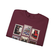 Load image into Gallery viewer, Cozy Book Lover Crewneck Sweatshirt, Literary Gift, Reading Sweatshirt, Cozy Fall Apparel, Perfect for Book Clubs
