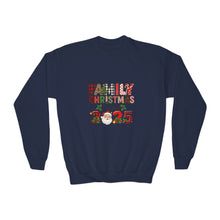 Load image into Gallery viewer, Family Christmas Crew Sweatshirt 2025, Kids Holiday Sweater, Cozy Family Apparel, Perfect Christmas Gift, Family Reunion Outfit
