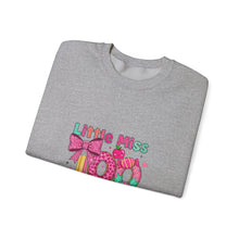Load image into Gallery viewer, Little Miss Smarter Crewneck Sweatshirt - Kids Gift, Cute, Inspirational, Cozy, Everyday Wear
