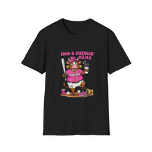 Load image into Gallery viewer, Playful Cow-Themed T-Shirt, Moo-D Swingin Mama Print, Unisex Tee, Cute Cow Lover Gift, Funny Animal Graphic Shirt, Farm Livestock Apparel
