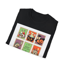 Load image into Gallery viewer, Halloween-Themed Unisex Softstyle T-Shirt: Spooky Fun for All Ages, Perfect for Parties, Celebrations, Trick or Treating, and Gifting!
