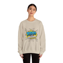 Load image into Gallery viewer, Jesus is My Superhero Sweatshirt, Unisex Crewneck, Religious Gift, Faith-Based Apparel, Inspirational Clothing, Christian Fashion
