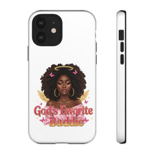 Load image into Gallery viewer, Tough Cases, Phone Case with God's Favorite Baddie, Durable Phone Case, Protective Phone Cover, Unique Cell Phone Case, Fun Phone
