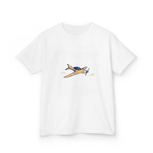 Load image into Gallery viewer, Kids Airplane Tee - Fun Outdoor Gear for Adventures, Birthday Gift, Summer Wardrobe, Travel Tee, Cloudy Day Playwear
