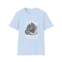 Load image into Gallery viewer, Motorcycle City Unisex Softstyle T-Shirt, Adventure Apparel, Gift for Bikers, Graphic Tee for Motorbike Lovers, Casual Wear
