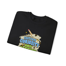 Load image into Gallery viewer, Curiosity Passion Crewneck Sweatshirt - Motivational Gift for Students, Education Inspiration, Cozy Unisex Sweater, Unique Teacher [...]
