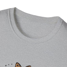 Load image into Gallery viewer, Halloween Trick or Treat Unisex Softstyle T-Shirt | Fun Halloween Tee, Spooky Shirt, Fall Apparel, Trick or Treat Shirt, Costume Party Top
