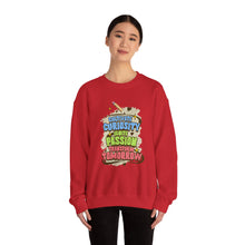 Load image into Gallery viewer, Curiosity Passion Crewneck Sweatshirt - Motivational Gift for Students, Education Inspiration, Cozy Unisex Sweater, Unique Teacher [...]
