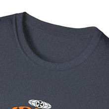 Load image into Gallery viewer, Surfing Afterlife T-Shirt, Unisex Graphic Tee, Beachwear, Gift for Surfers, Casual Summer Style, Unique Statement Shirt
