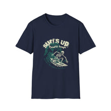 Load image into Gallery viewer, Surf's Up Unisex Softstyle T-Shirt, Beach Vibe Apparel, Summer Wardrobe Essential, Gift for Surfers, Casual Tee
