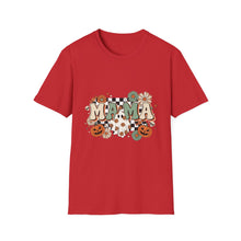 Load image into Gallery viewer, Fall Themed Mama T-Shirt, Halloween Shirt, Unisex Tee, Gift for Mom, Autumn Fashion
