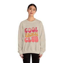 Load image into Gallery viewer, Cool Teachers Club Sweatshirt - Fun Teacher Apparel, Gift for Educators, Teacher Appreciation, School Spirit Wear, Cozy Unisex Crewneck
