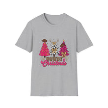 Load image into Gallery viewer, Howdy Christmas Unisex T-Shirt - Festive Apparel for Holiday Cheer, Christmas Gift, Family Gathering, Fun Party Shirt, Casual Wear
