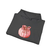 Load image into Gallery viewer, Fall-Themed Hoodie with Pumpkin Design, Cozy Sweatshirt for Autumn, Perfect for Halloween and Thanksgiving, Gift for Him/Her, Unisex [...]
