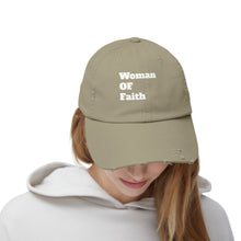 Load image into Gallery viewer, Hat, Christian Baseball Cap, Religious Quote Headwear, Faithful Gift, Distressed Dad Hat, Funny Religious Cap, Women Of Faith Beanie
