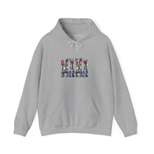 Load image into Gallery viewer, Floral Vibe Unisex Hooded Sweatshirt, Cozy Gift, Layering Essential, Spring Fashion, Comfortable Style
