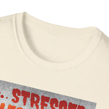 Load image into Gallery viewer, Stressed &amp; Blessed True Crime Obsessed T-Shirt, Graphic Tee for True Crime Lovers, Gift for Stay-at-Home Days, Casual Wear, Gift for Friends

