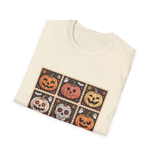 Load image into Gallery viewer, Halloween Pumpkin Patch T-Shirt | Unisex Softstyle Tee, Spooky Season Apparel, Fall Festival Shirt, Trick or Treat Outfit, Halloween Gift
