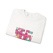 Load image into Gallery viewer, Little Miss Smarter Crewneck Sweatshirt - Kids Gift, Cute, Inspirational, Cozy, Everyday Wear

