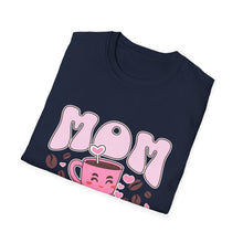 Load image into Gallery viewer, Mom Fuel T-Shirt, Cute Coffee Tee for Moms, Gift for Mother's Day, Casual Wear, Funny Mom Shirt, Unisex Softstyle T-Shirt
