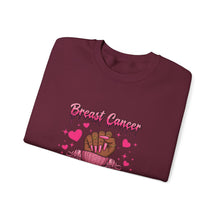 Load image into Gallery viewer, Breast Cancer Survivor Sweatshirt, Cozy Pullover for Awareness, Gifts for Survivors, Supportive Cancer Message, Comfortable Crewneck
