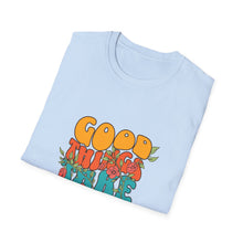 Load image into Gallery viewer, Good Vibes Unisex Softstyle T-Shirt - Perfect for Relaxation, Casual Wear, Unique Gift, Friendship, Positive Affirmation
