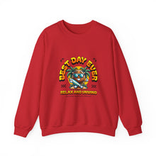 Load image into Gallery viewer, Tropical Vibe Crewneck Sweatshirt - Best Day Ever, Relax and Unwind, Bonfire Nights, Vacation Wear, Summer Nostalgia
