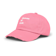 Load image into Gallery viewer, Hat, Christian Baseball Cap, Religious Quote Headwear, Faithful Gift, Distressed Dad Hat, Funny Religious Cap, Women Of Faith Beanie
