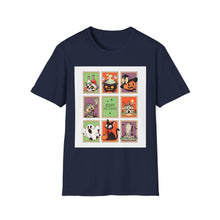 Load image into Gallery viewer, Halloween-Themed Unisex Softstyle T-Shirt: Spooky Fun for All Ages, Perfect for Parties, Celebrations, Trick or Treating, and Gifting!
