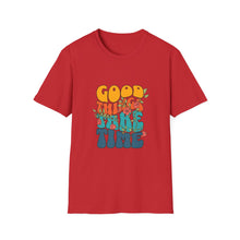 Load image into Gallery viewer, Good Vibes Unisex Softstyle T-Shirt - Perfect for Relaxation, Casual Wear, Unique Gift, Friendship, Positive Affirmation
