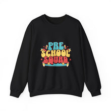 Load image into Gallery viewer, Pre-School Squad Sweatshirt, Kids Crewneck, Fun Family Apparel, Back to School Gift, Comfortable Everyday Wear
