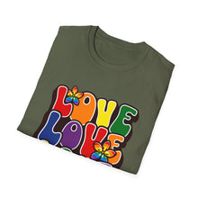 Load image into Gallery viewer, Funny Quotes Unisex Softstyle T-Shirt, Love, Love - Cute Graphic Tee, Sarcastic Saying Shirt, Humorous Gift, Comfy Tee, Hilarious Shirt

