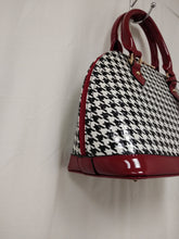 Load image into Gallery viewer, WomensRed And Black Checkered Jelly Purse
