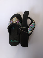 Load image into Gallery viewer, Montana West Hand Beaded Aztec Sandals 5 7 8 9 10 11
