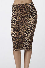 Load image into Gallery viewer, Womens Cheetah Print Skirt S, M
