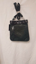 Load image into Gallery viewer, Womens Green And Black Crossbody Purse

