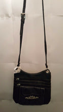 Load image into Gallery viewer, Womens Black Heart Of Mine Cross Body Purse
