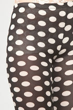 Load image into Gallery viewer, Womens Blue and White Polka Dot Leggings S M L
