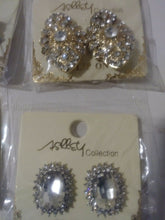 Load image into Gallery viewer, Lot of 9 Gorgeous Blingy Clip on Earrings
