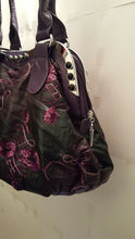 Load image into Gallery viewer, Womens Purple Vintage Inspired Handbag
