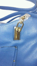 Load image into Gallery viewer, Womens Navy Blue Casual Shoulder Handbag Purse
