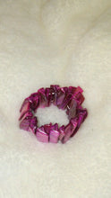 Load image into Gallery viewer, Womens Pink Rock Stone Bracelet
