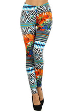 Load image into Gallery viewer, Womens Floral Spring Dream Graphic Designed Leggings S M L
