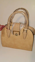 Load image into Gallery viewer, Womens Rimen &amp; Co Taupe Shoulder Handbag Purse With Gold Hardware
